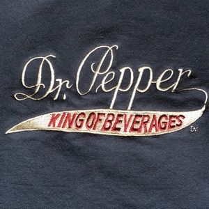 Dr Pepper sweat shirt XL Navy
